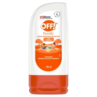 Loção Repelente de Insetos Off Family